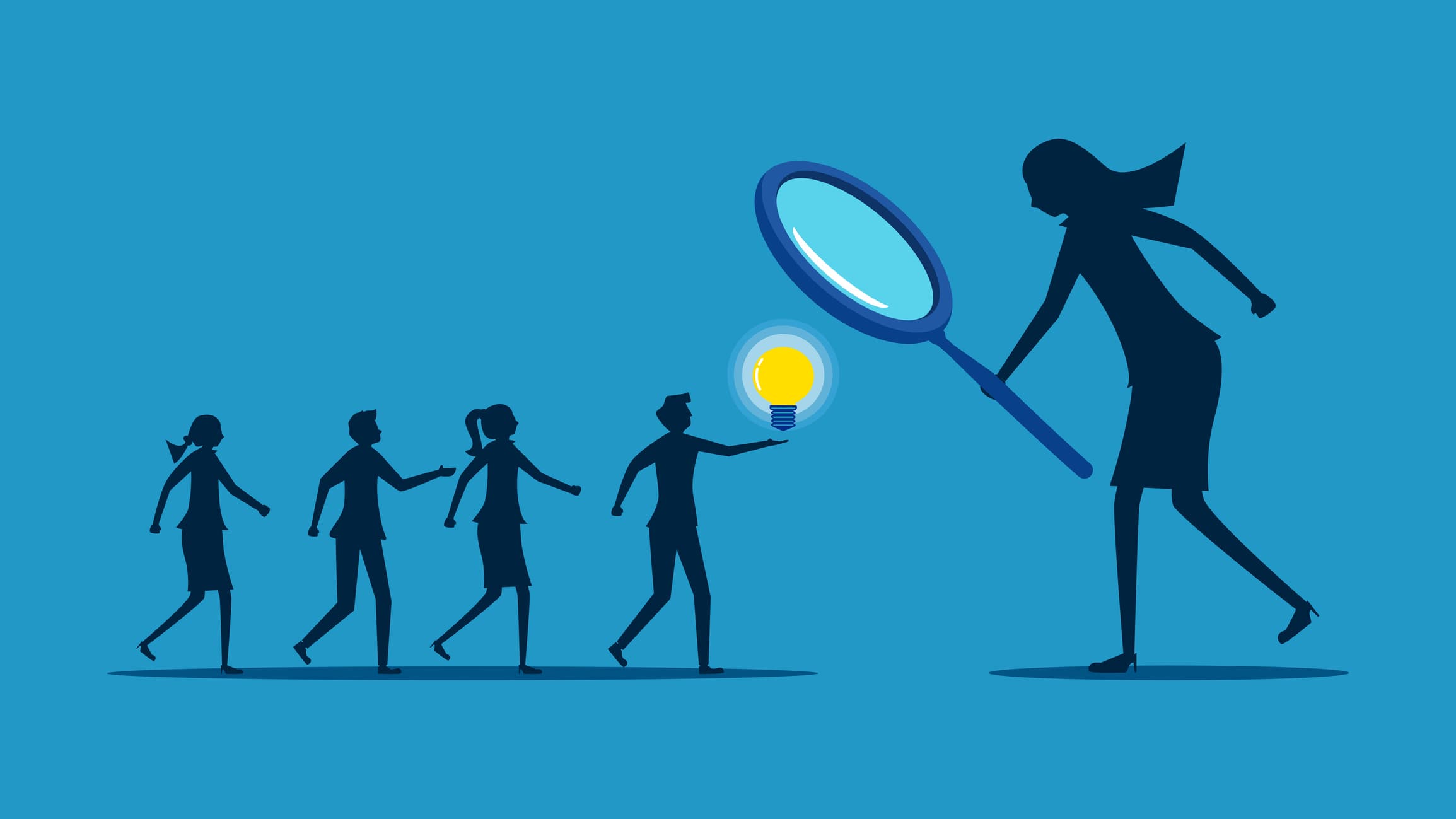 Talent Rediscovery stock image