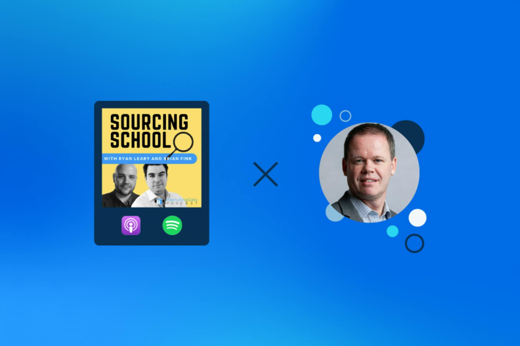 Image of the Podcast Sourcing School with Brian Fink and Ryan Leary.
