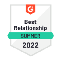 G2 - Best Relationship 2022
