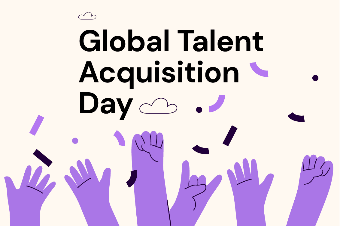 Global TA Day illustrated blog list image celebrating talent acquisition with talent visionaries