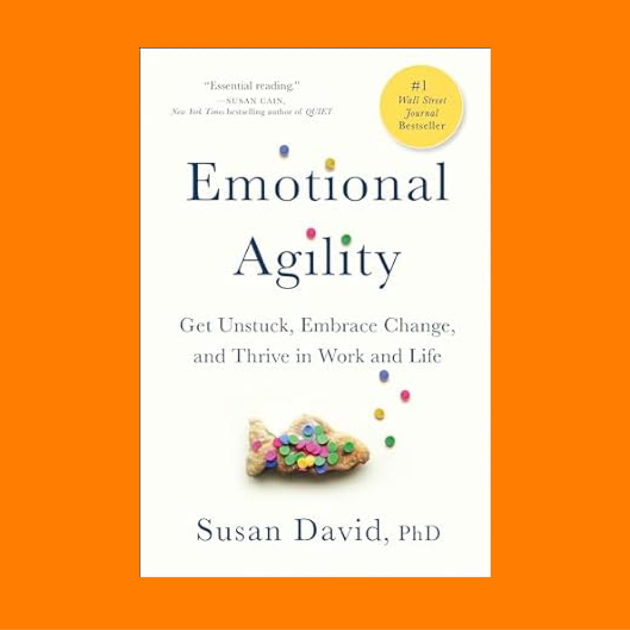Book cover of "Emotional Agility"